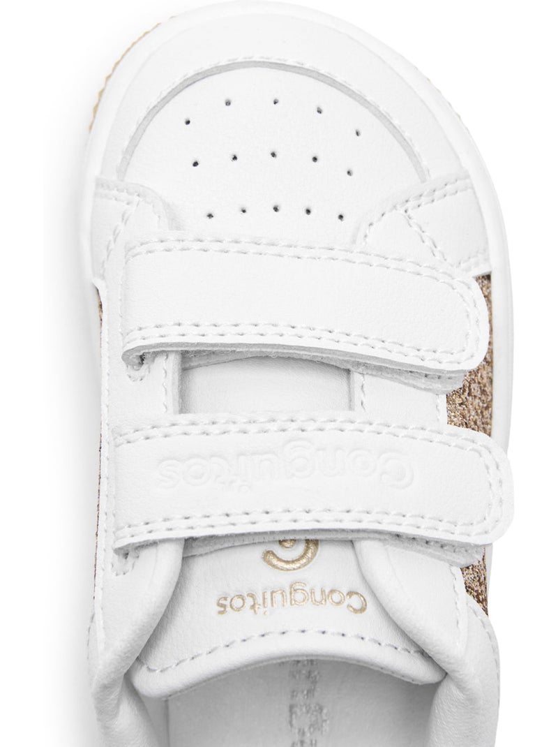 Sneakers conguitos barefoot  detalles brillantes Goud - Kiabi