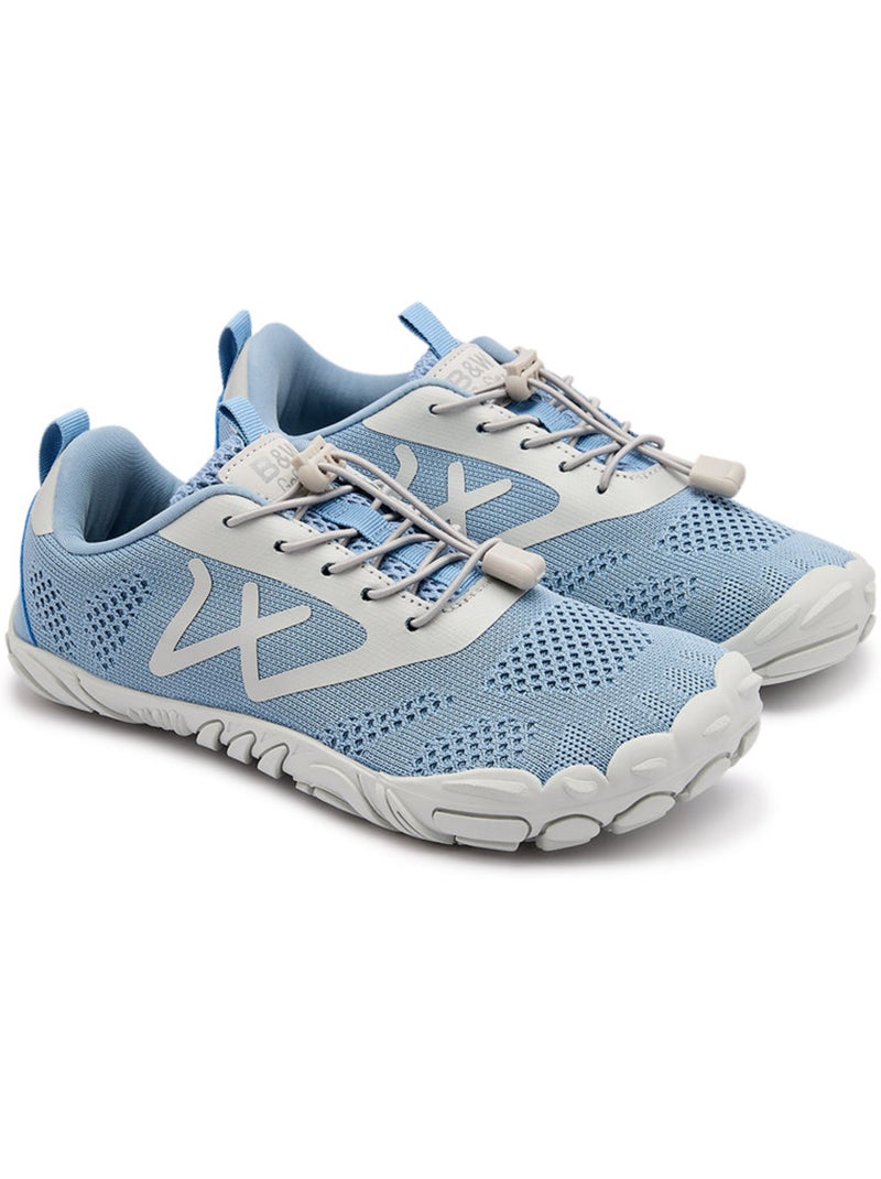 Sneakers conguitos barefoot goflex canvas Hemelsblauw - Kiabi