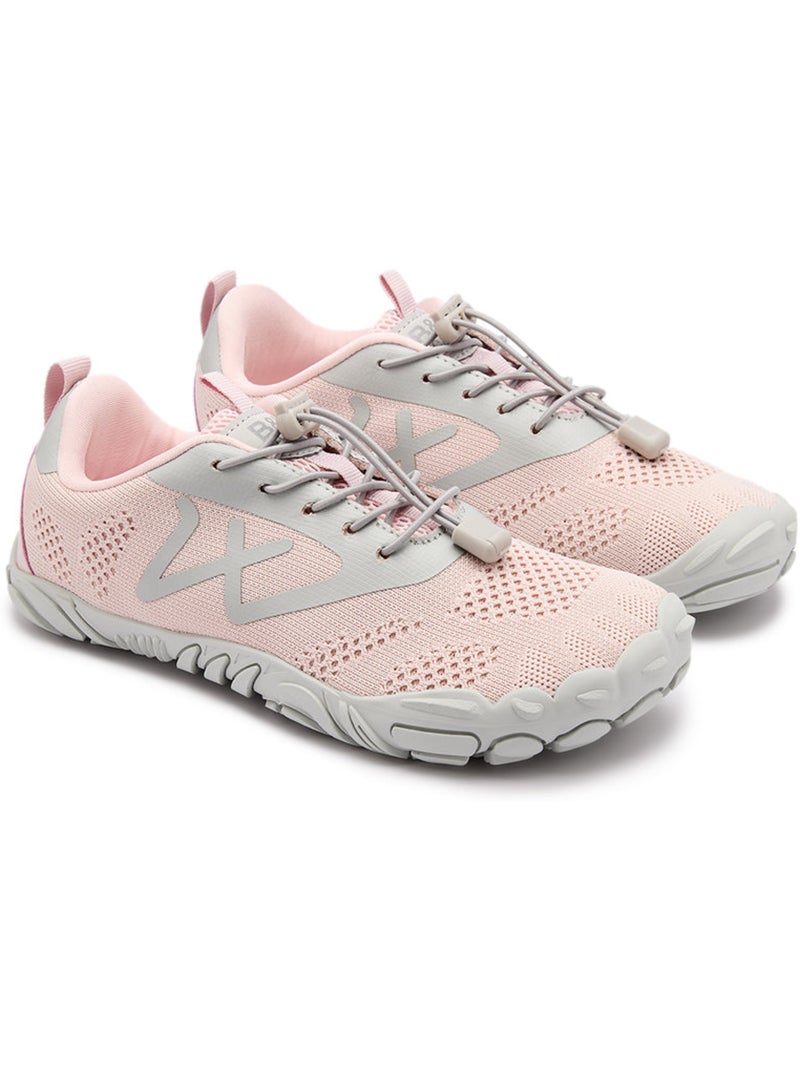 Sneakers conguitos barefoot goflex canvas Roze - Kiabi