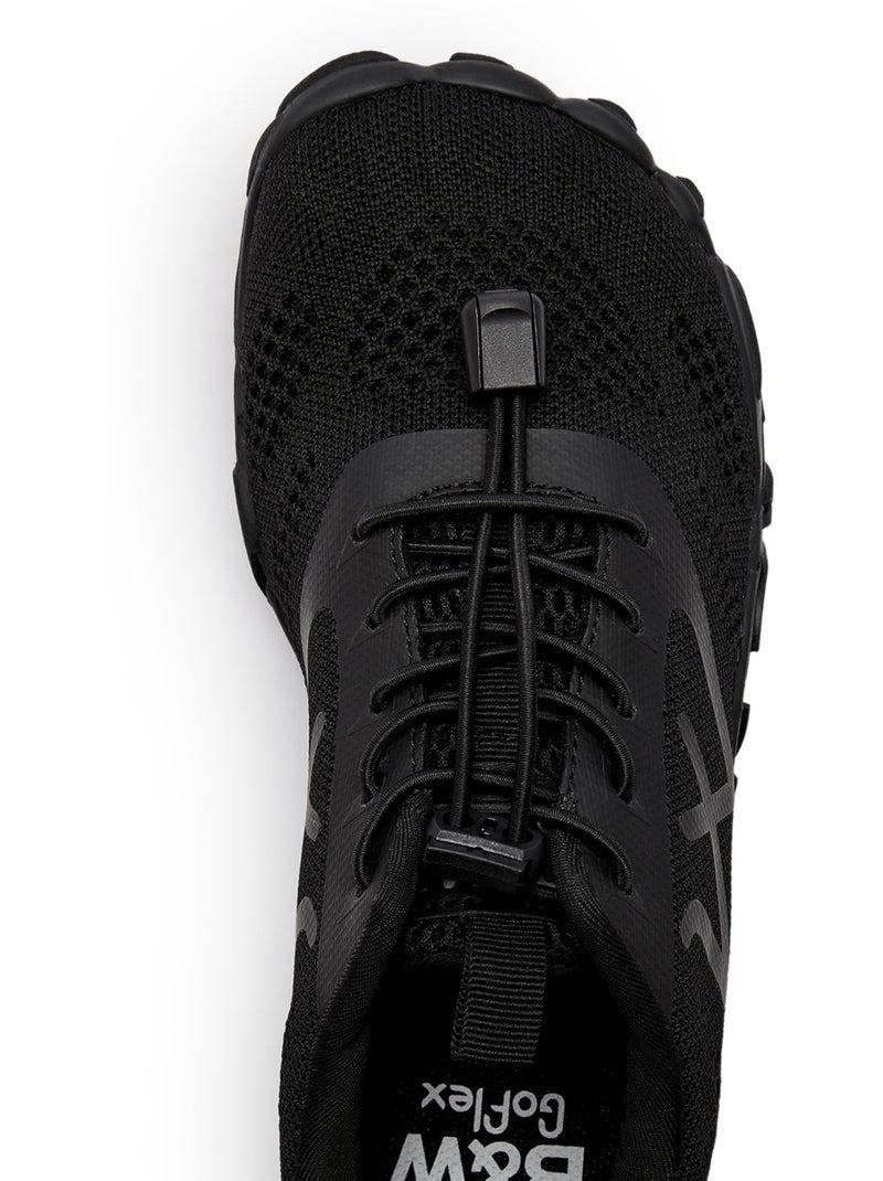 Sneakers conguitos barefoot goflex canvas Zwart Zwart - Kiabi