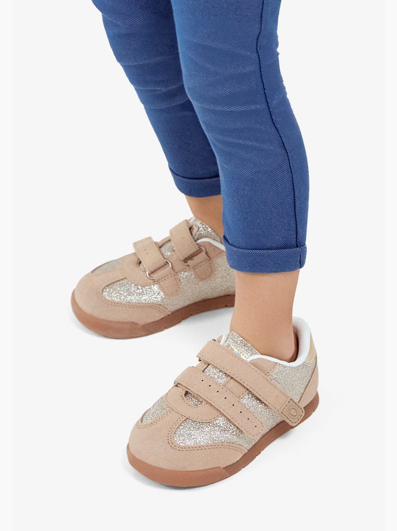 Sneakers conguitos barefoot goflex Goud - Kiabi