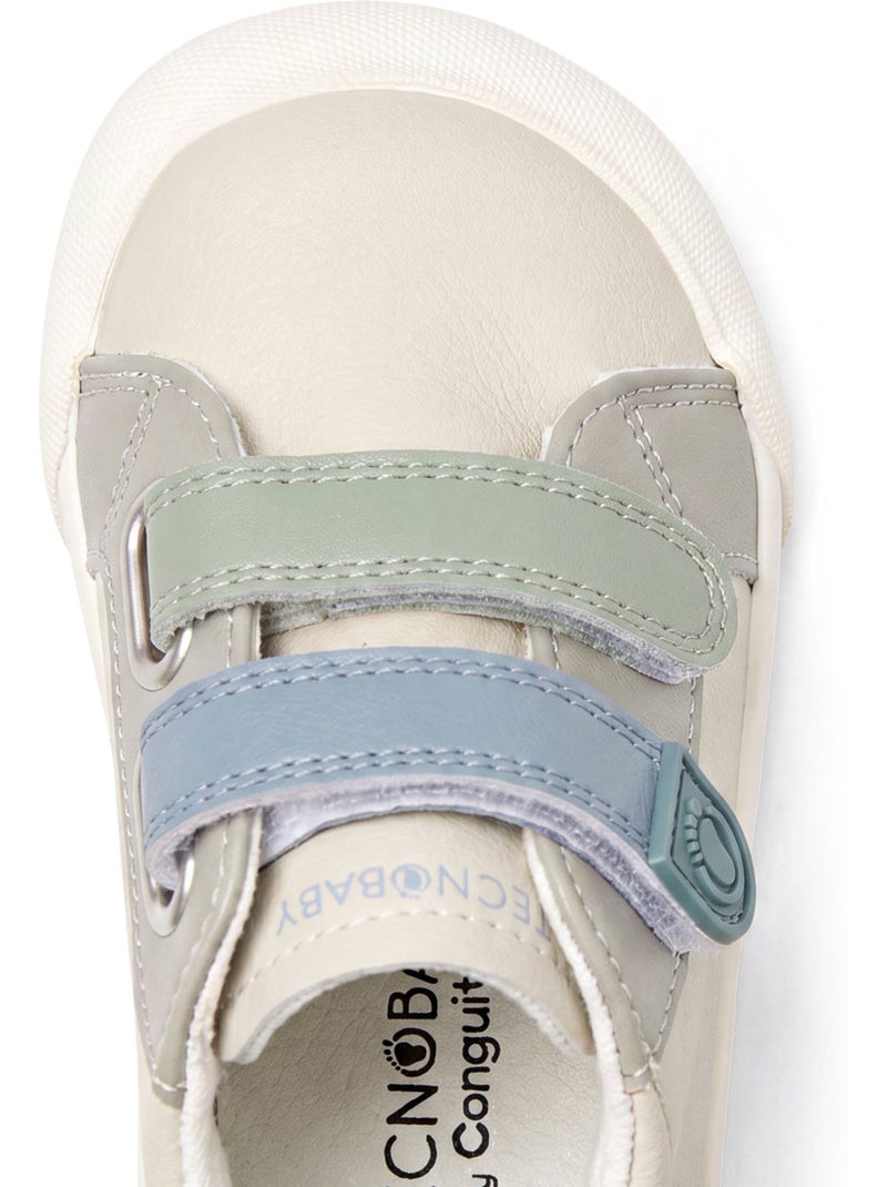 Sneakers conguitos barefoot goflex Koningsblauw - Kiabi
