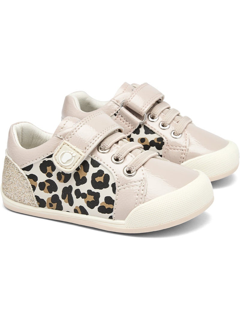Sneakers conguitos barefoot goflex Lichtbruin - Kiabi