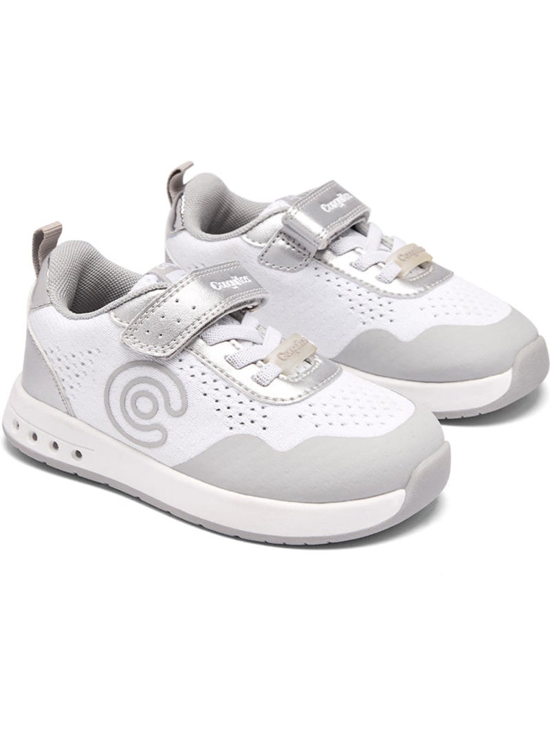 Sneakers conguitos barefoot goflex luces Zilver - Kiabi