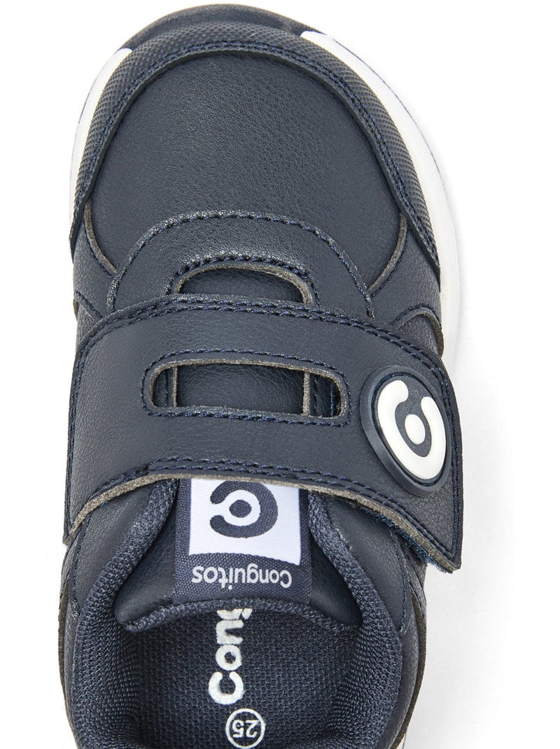Sneakers conguitos barefoot goflex Marineblauw - Kiabi