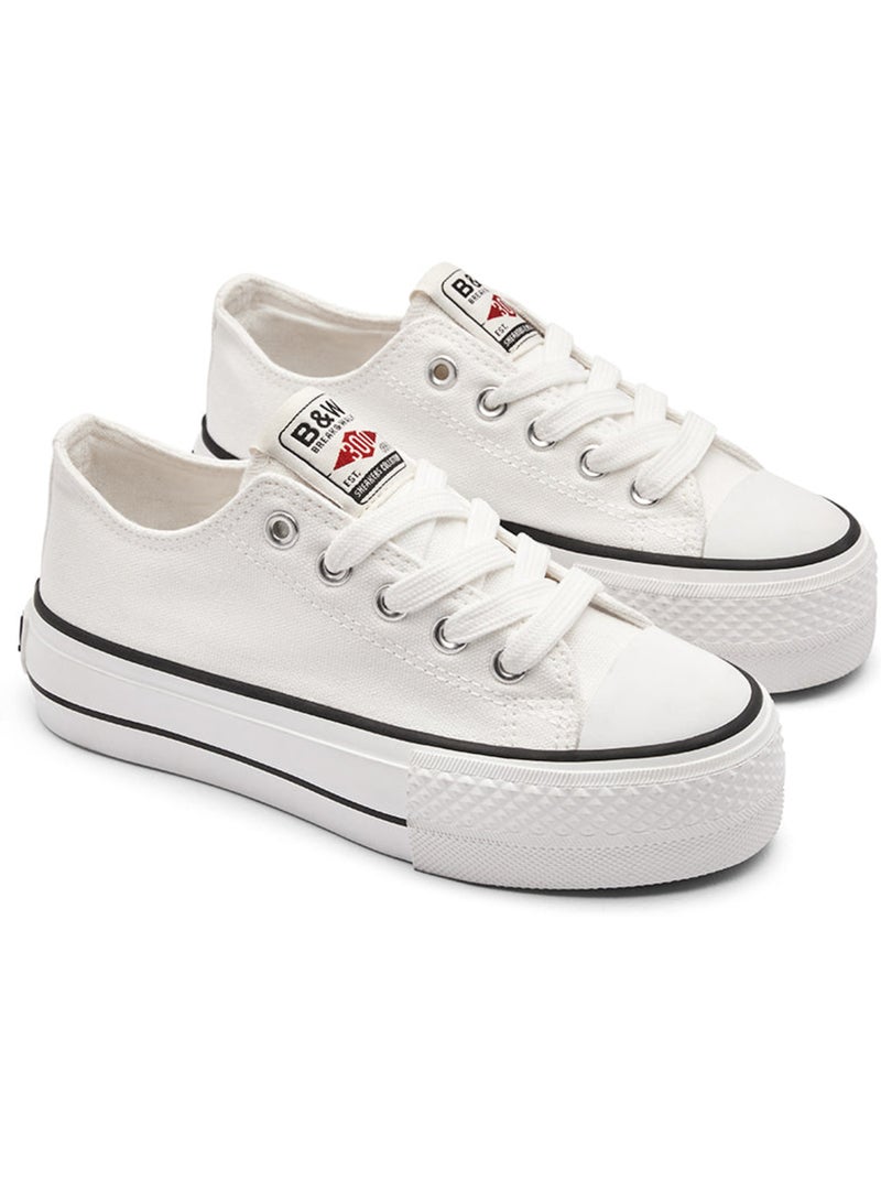 Sneakers conguitos basic Wit - Kiabi