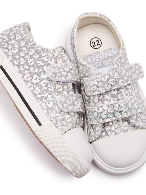 Sneakers conguitos canvas glitter - Kiabi