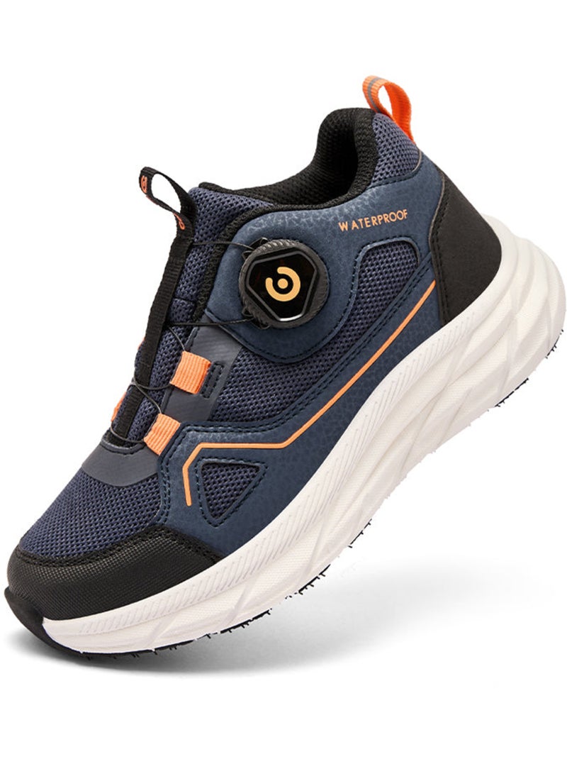 Sneakers conguitos casual impermeables Marineblauw - Kiabi