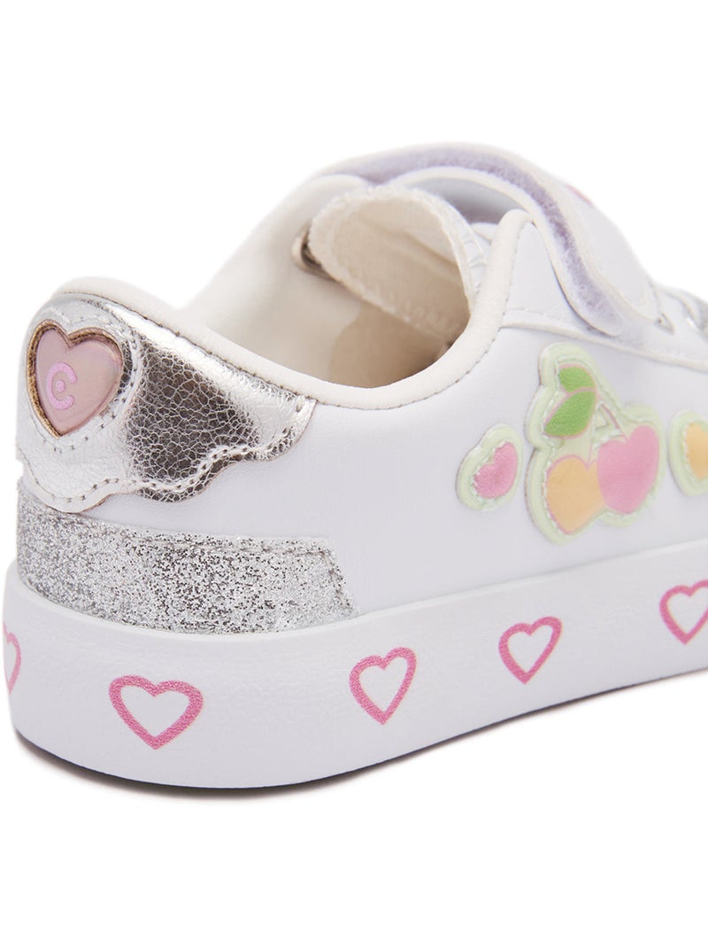 Sneakers conguitos detalles corazón Wit - Kiabi