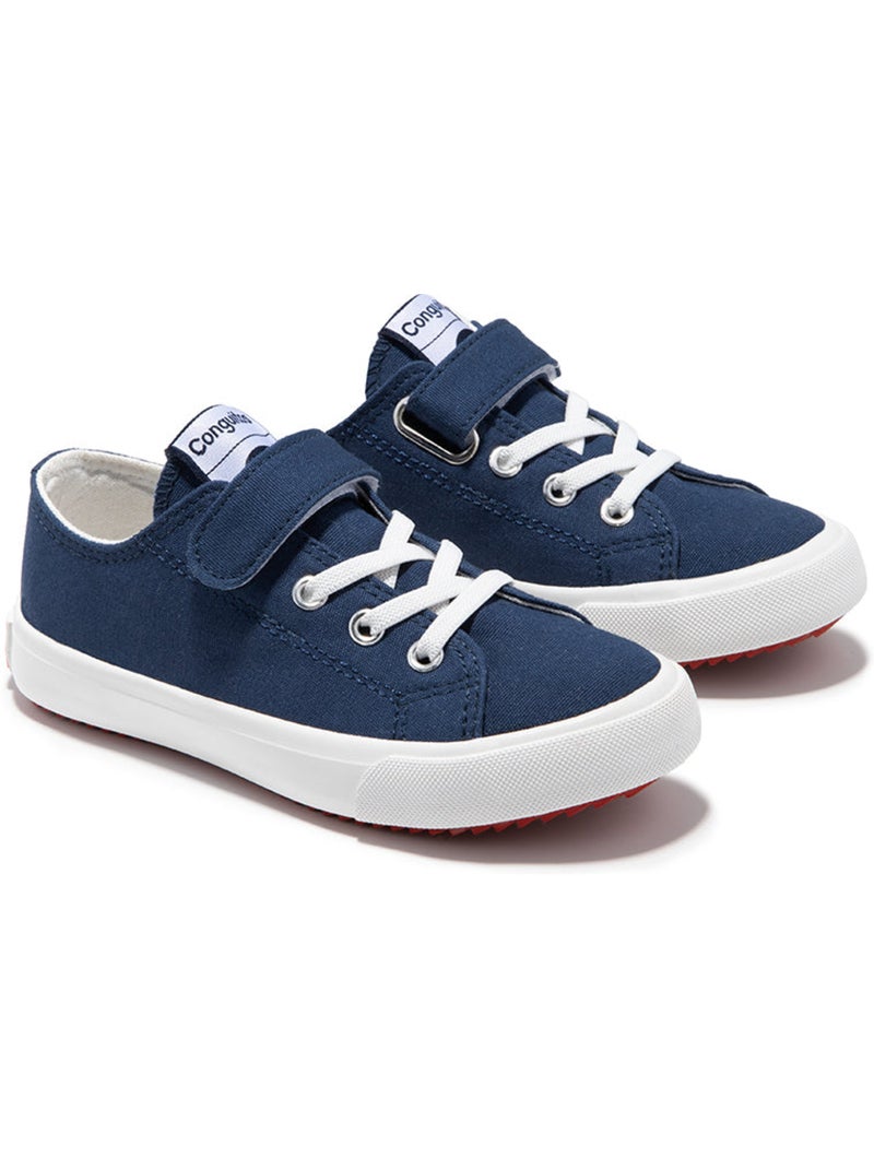 Sneakers conguitos elásticos Koningsblauw - Kiabi