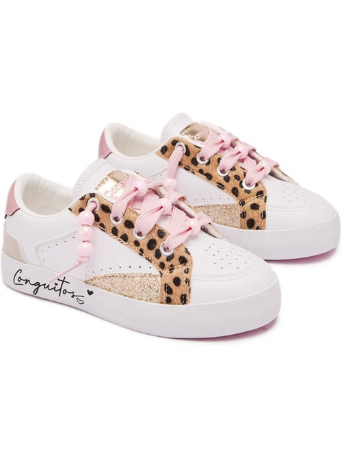 Sneakers conguitos estampado animal - Kiabi