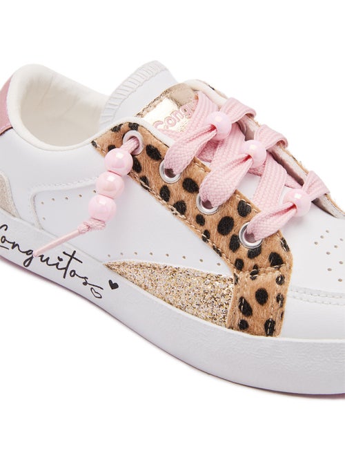 Sneakers conguitos estampado animal - Kiabi