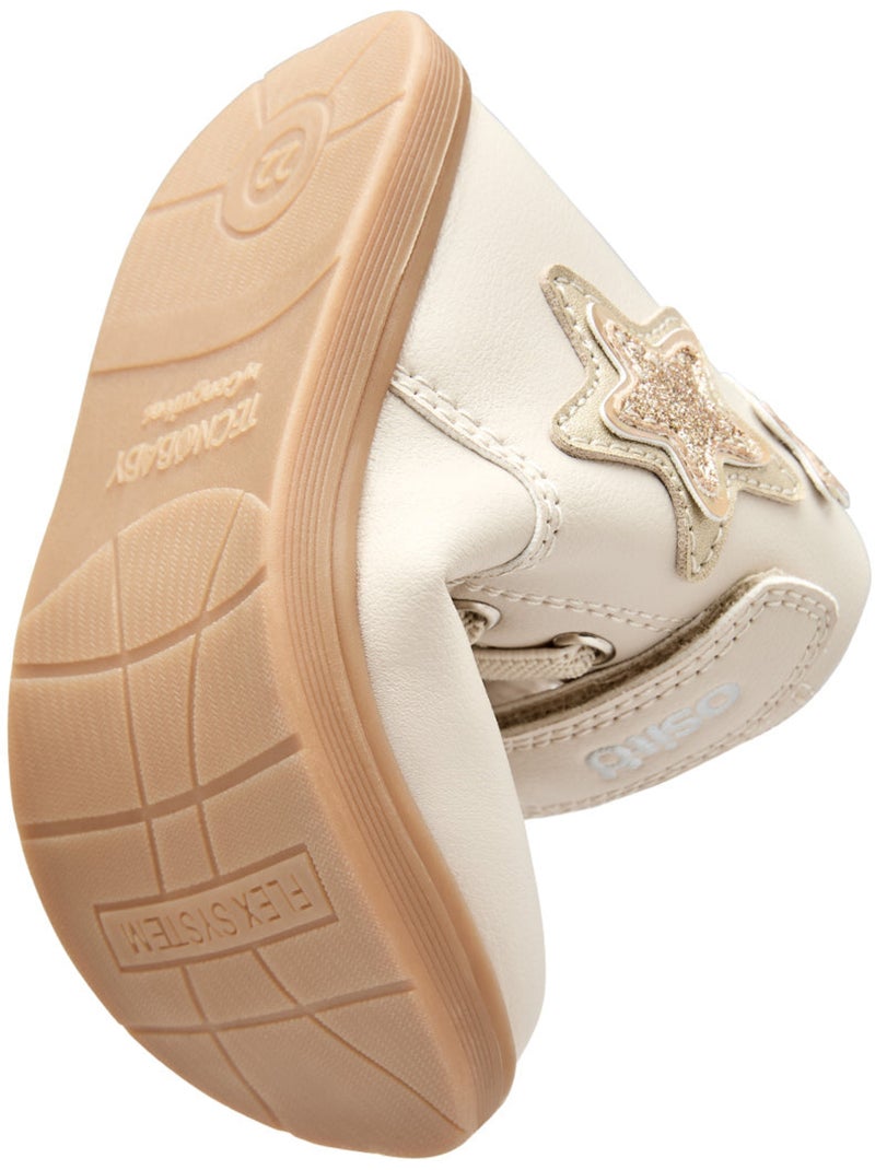 Sneakers conguitos estrella Beige - Kiabi