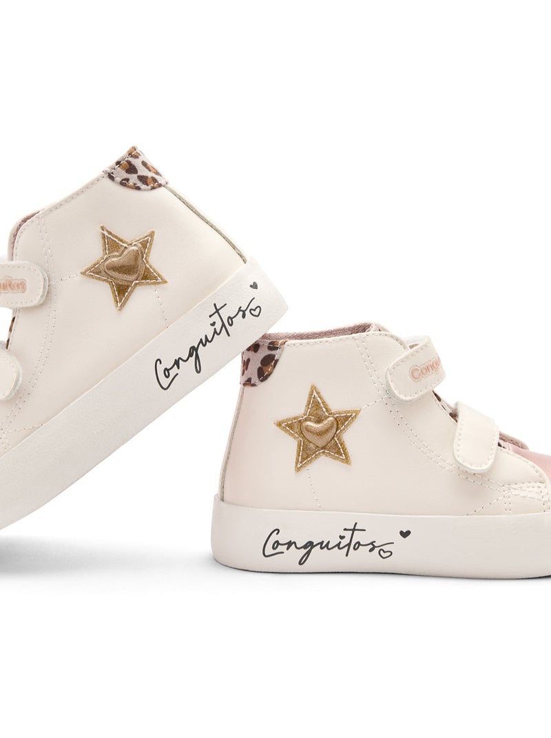 Sneakers conguitos estrella Wit - Kiabi