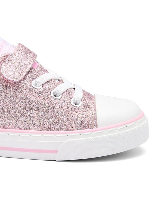 Sneakers conguitos glitter canvas - Kiabi Sneakers conguitos glitter canvas - Kiabi