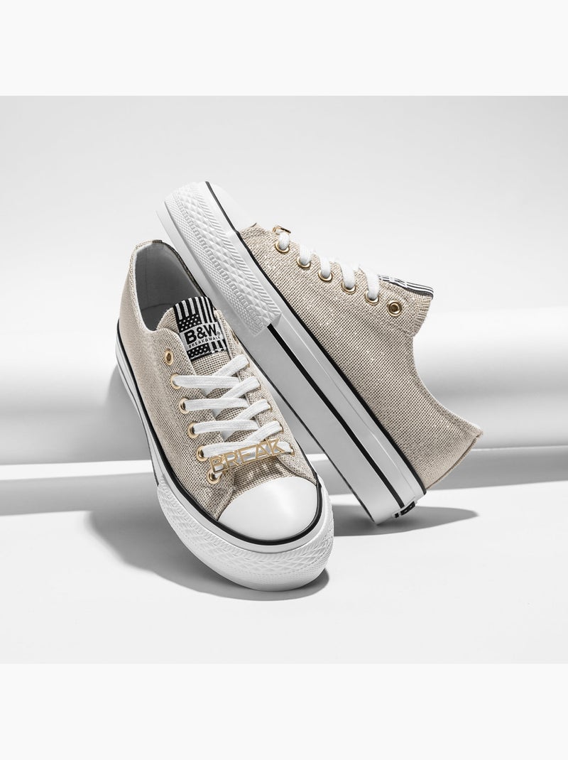 Sneakers Conguitos Goud - Kiabi