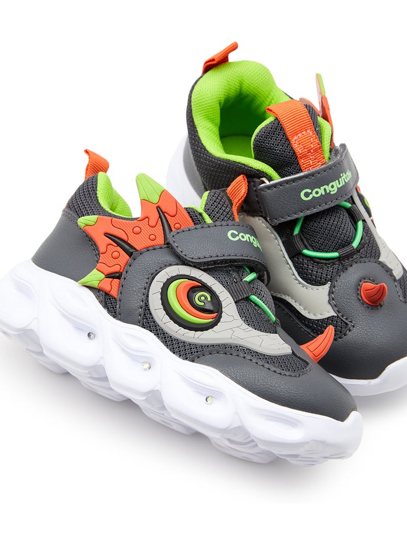 Sneakers conguitos Grijs Grijs - Kiabi
