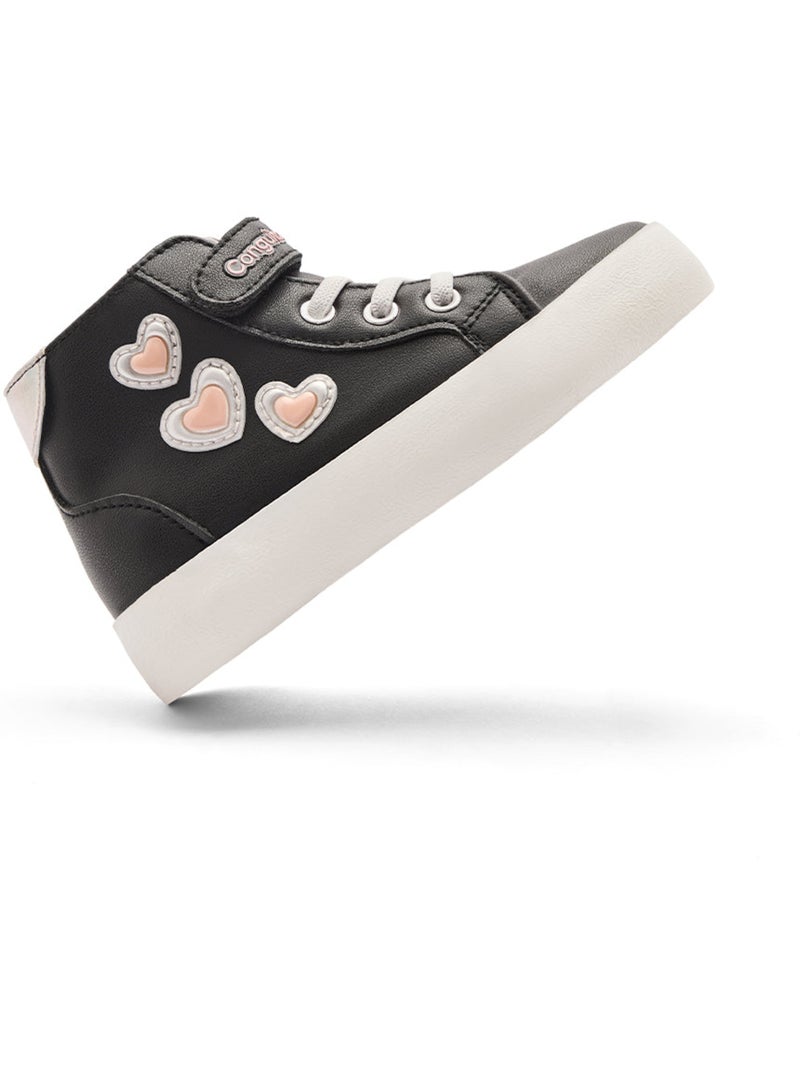 Sneakers conguitos heart Zwart Zwart - Kiabi