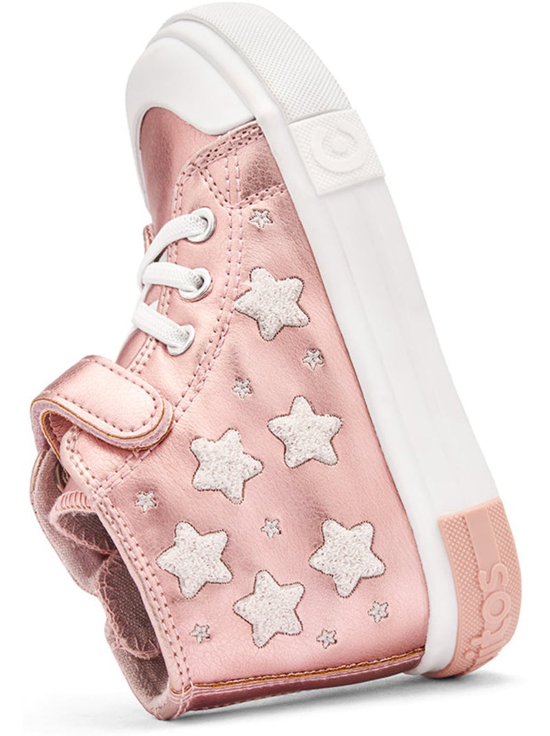 Sneakers Conguitos High Altas 3 Roze - Kiabi