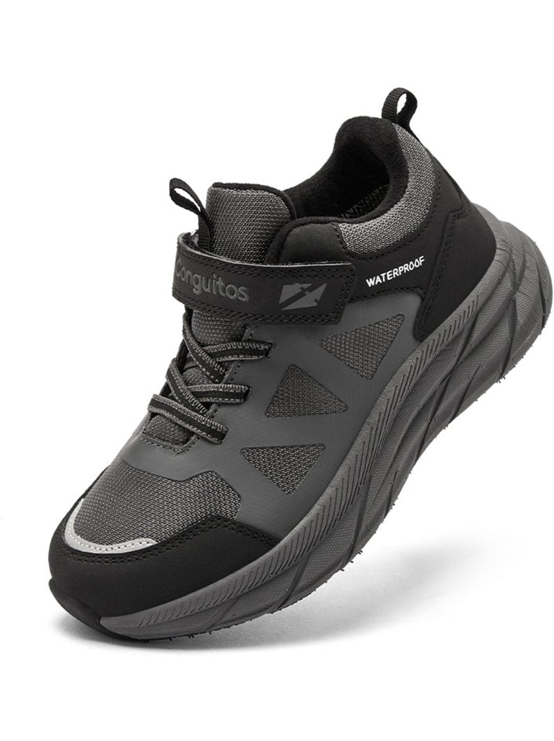 Sneakers conguitos impermeables Grijs Grijs - Kiabi