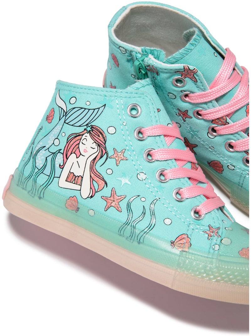 Sneakers conguitos Koningsblauw - Kiabi