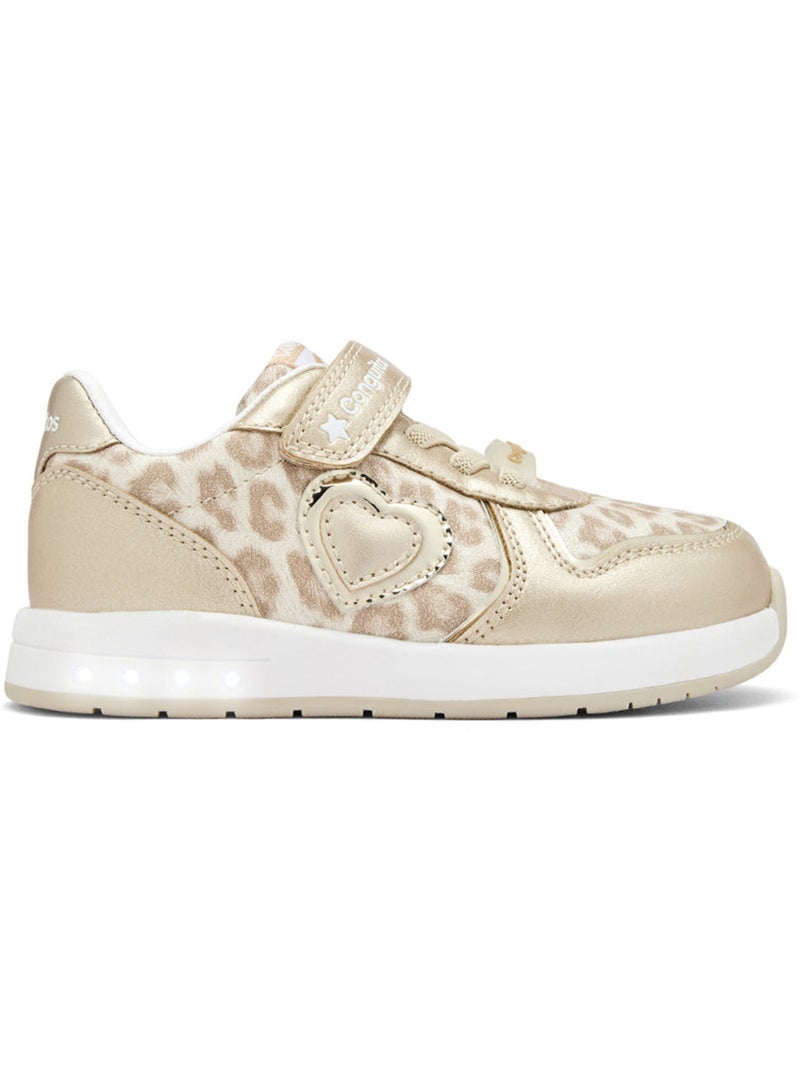 Sneakers conguitos luces barefoot Goud - Kiabi