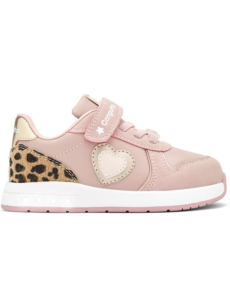 Sneakers conguitos luces barefoot Roze - Kiabi