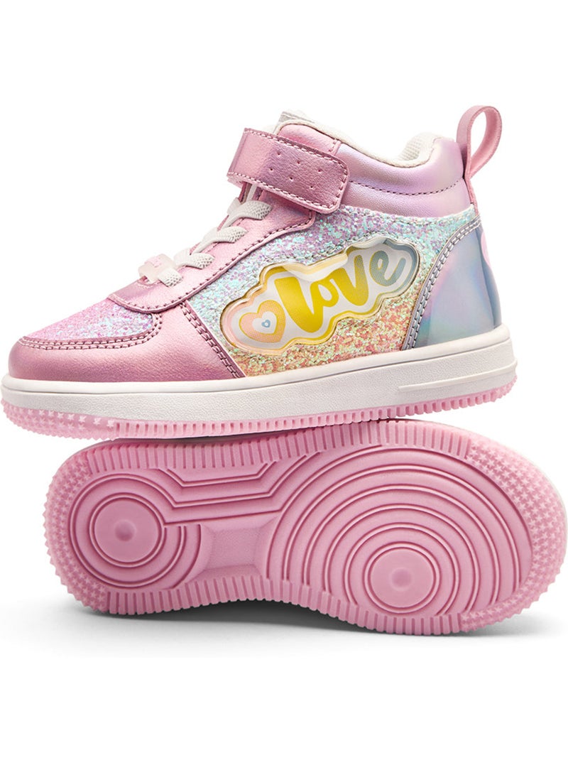 Sneakers conguitos luces Roze - Kiabi