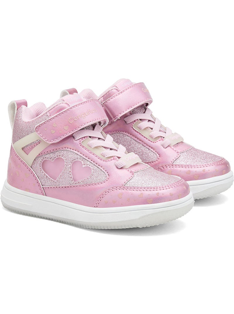 Sneakers conguitos luces Roze - Kiabi
