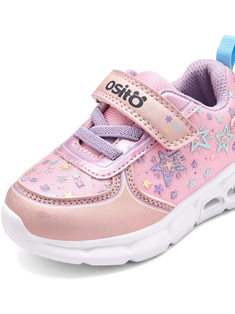 Sneakers conguitos luz Roze - Kiabi
