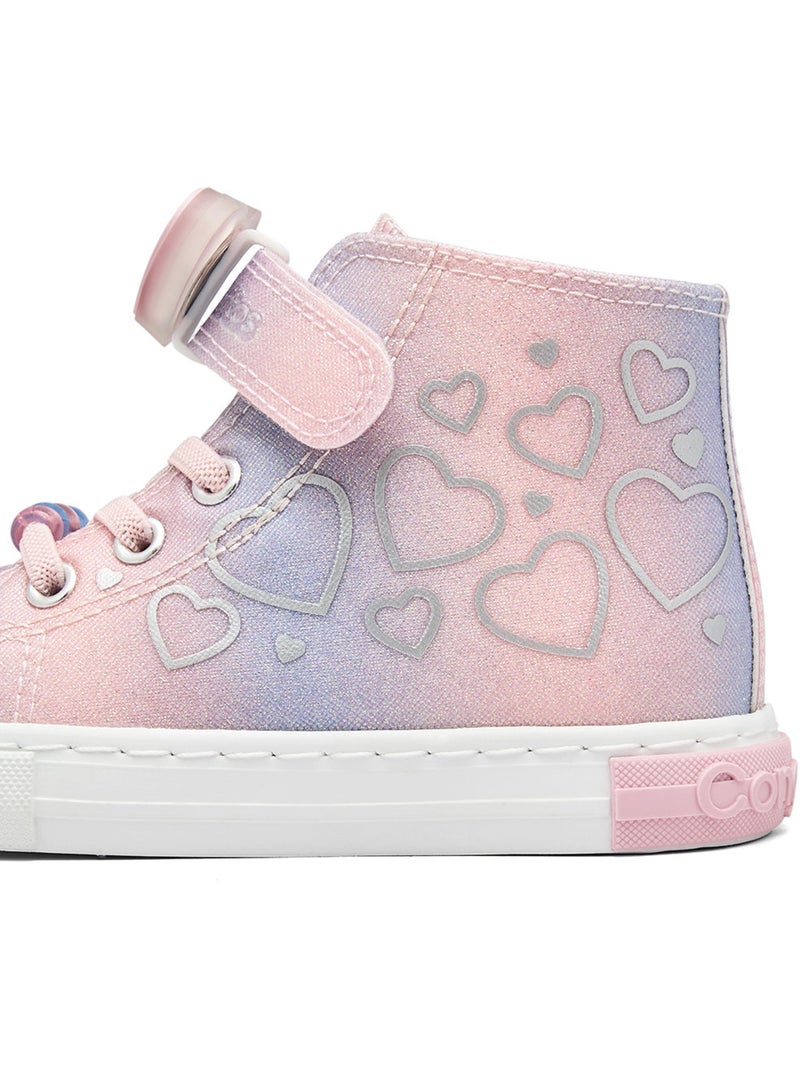 Sneakers conguitos purpurina luces Multicolor - Kiabi