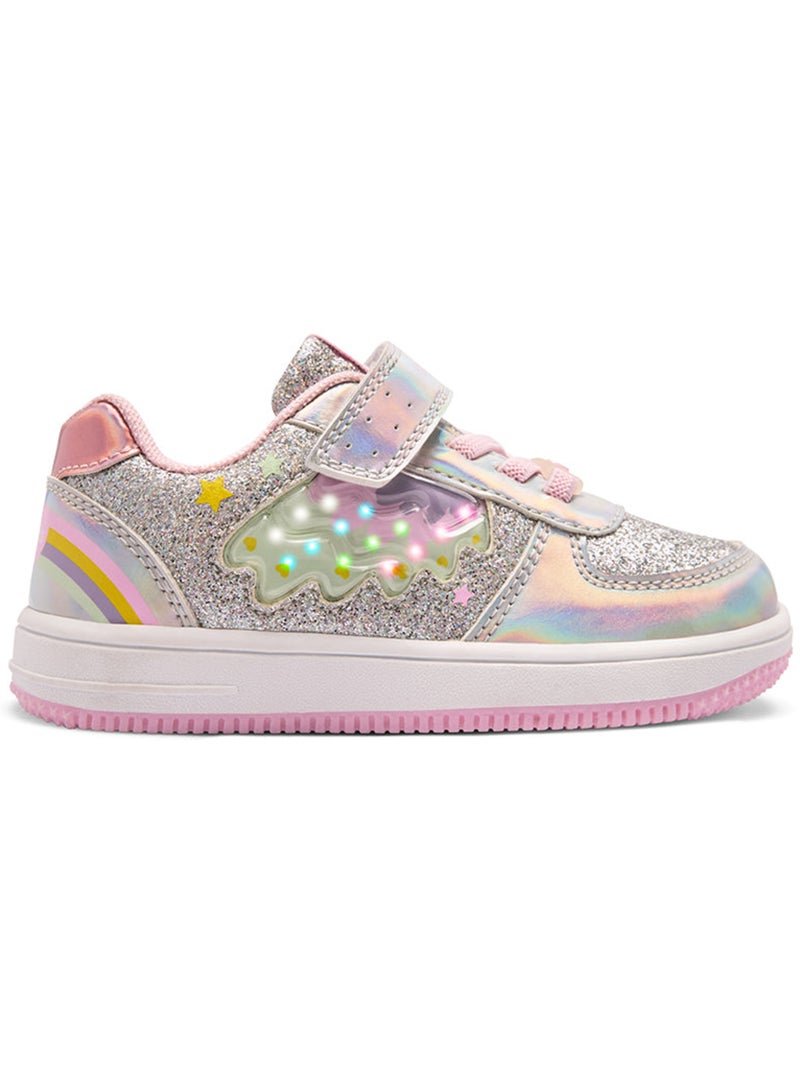 Sneakers conguitos rainbow light Zilver - Kiabi