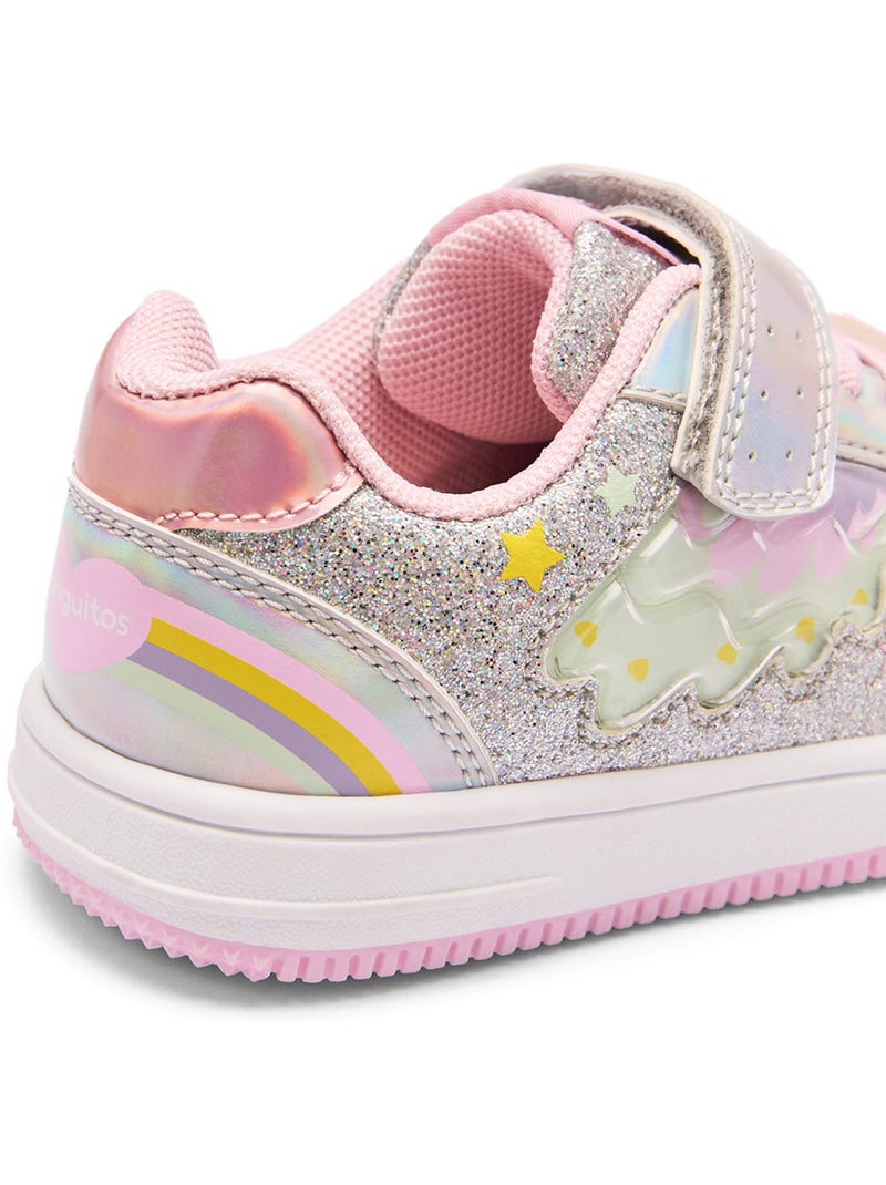 Sneakers conguitos rainbow light Zilver - Kiabi