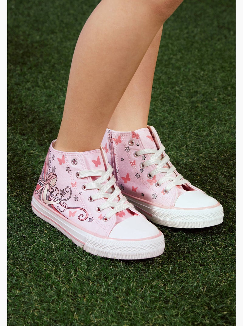 Sneakers conguitos Roze - Kiabi