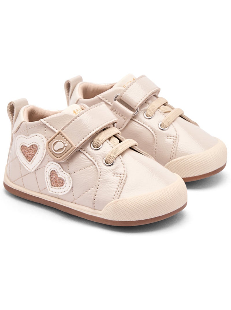 Sneakers conguitos tecnobaby bebés Beige - Kiabi