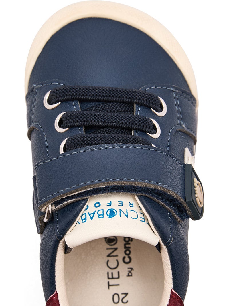 Sneakers conguitos tecnobaby bebés Marineblauw - Kiabi