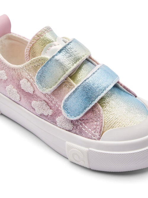 Sneakers conguitos tiras nubes - Kiabi