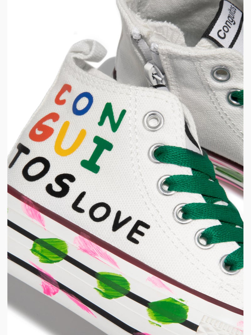 Sneakers conguitos Wit - Kiabi