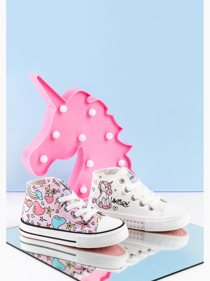 Sneakers conguitos Wit - Kiabi