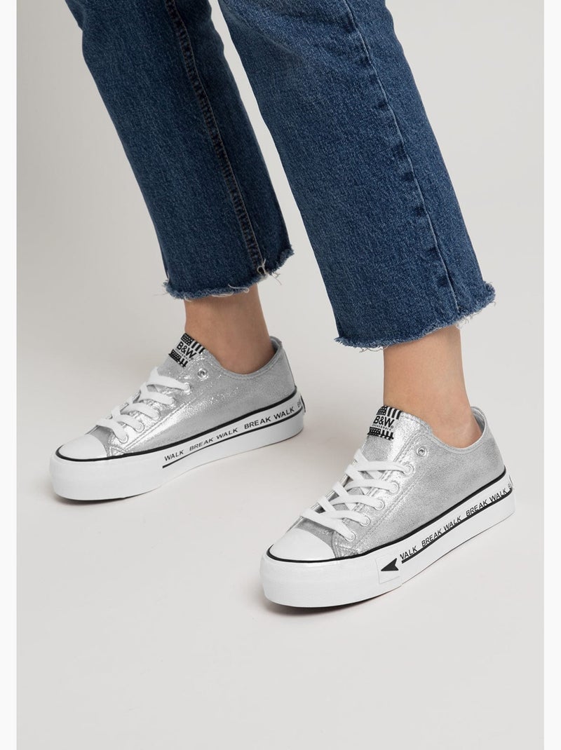 Sneakers Conguitos Zilver - Kiabi
