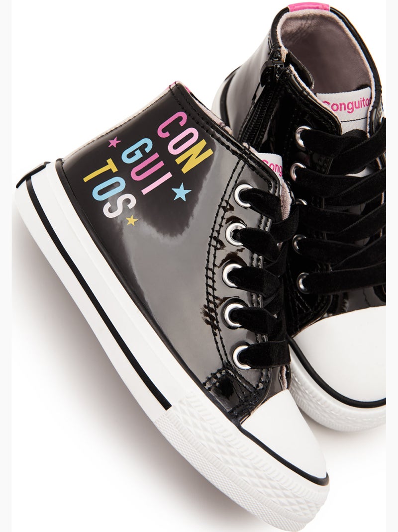 Sneakers conguitos Zwart Zwart - Kiabi