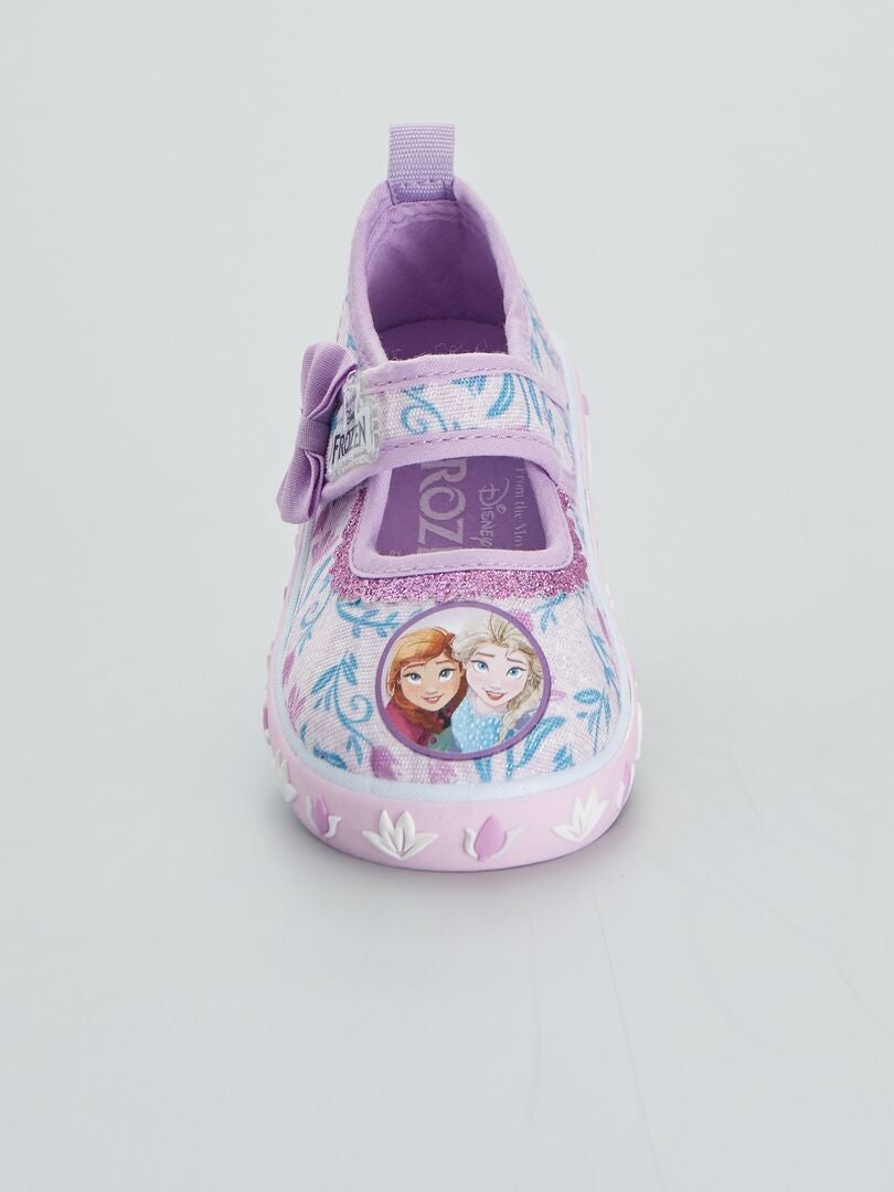 Sneakers 'Frozen' 'Disney' paars - Kiabi