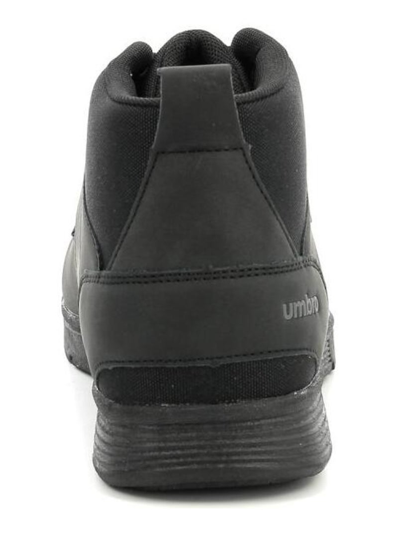Sneakers hautes Polyurethane Um Nelda Net Noir - Kiabi