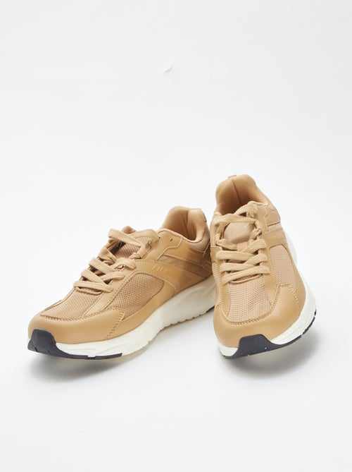 Sneakers in hardloopmodel van mesh - Kiabi