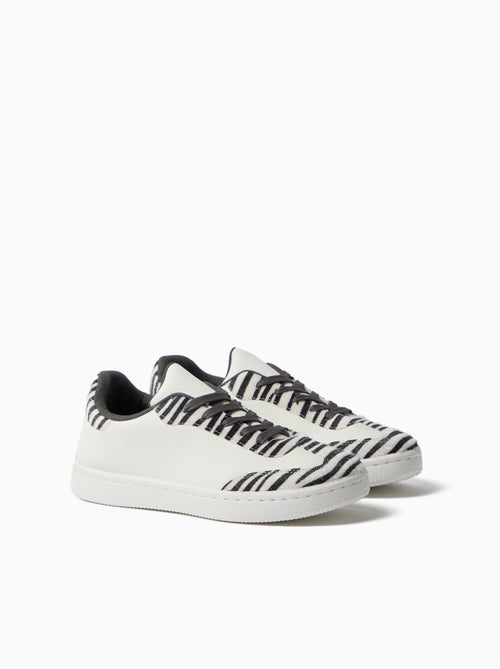Sneakers met dierenprint, mo fashion - Kiabi