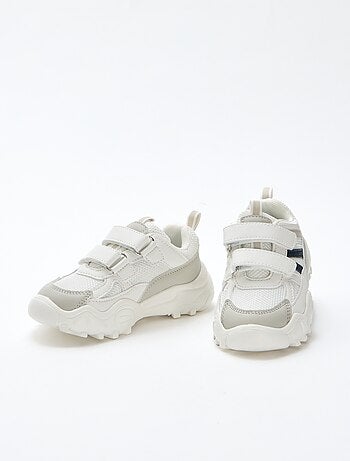 Sneakers met dikke zool