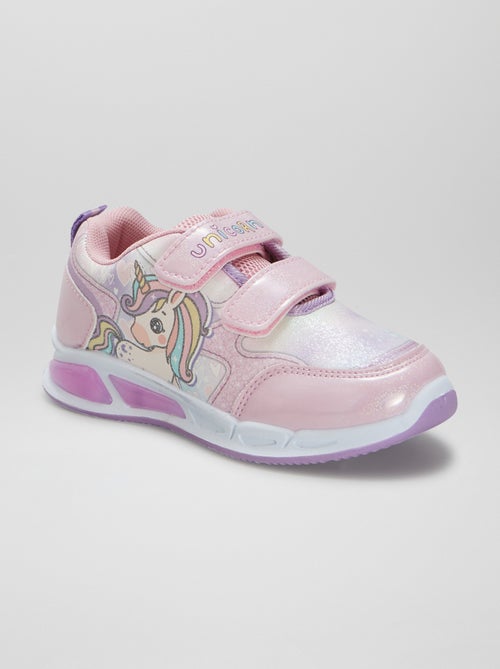 Sneakers met eenhoornprint - Kiabi