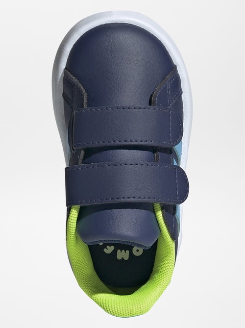 Sneakers met klittenband 'Grand Court' 'adidas' - Kiabi