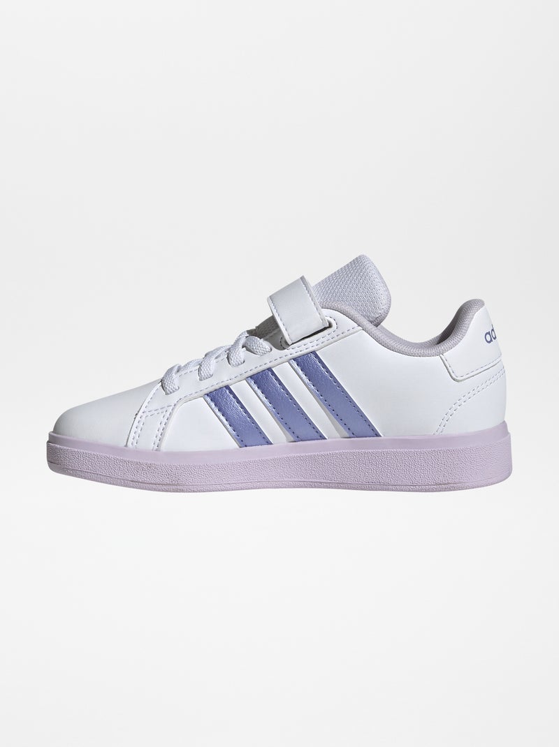 Sneakers met klittenband 'Grand court' 'adidas' WIT - Kiabi