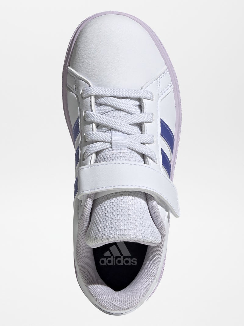 Sneakers met klittenband 'Grand court' 'adidas' WIT - Kiabi
